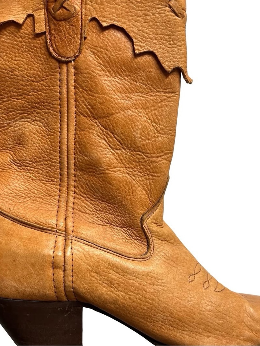 Coastal Cowgirl Vintage LaredoLeather Boots 🤠